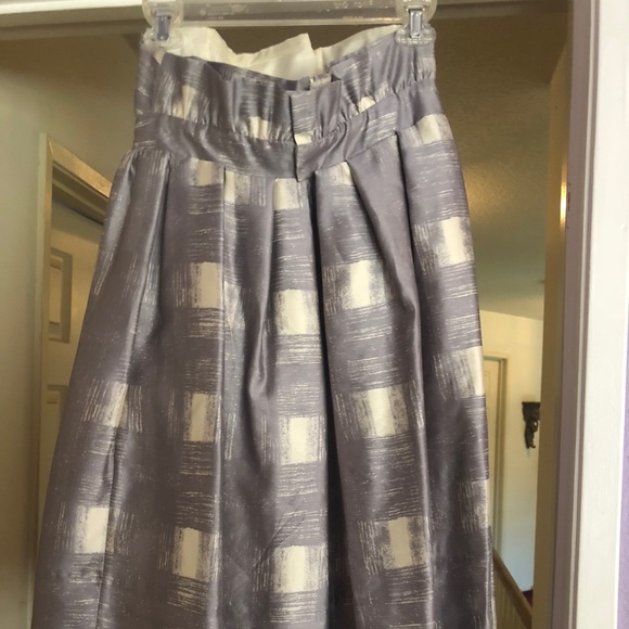 MARC by MARC JACOBS plaid silver dress sz. 2 - Picture 4 of 5